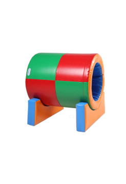 Мягкий спортивный тренажёр Туннель на подставке